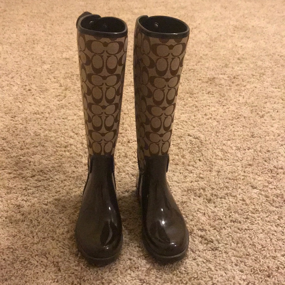 Coach Rainboots